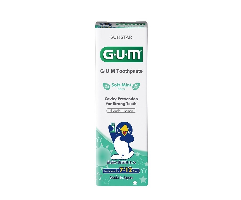 兒童含氟牙膏 (柔和薄荷味) 7-12歲適用 70g